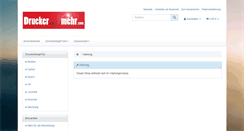 Desktop Screenshot of druckerundmehr.com